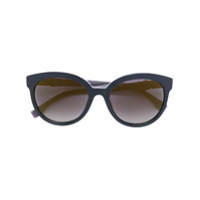 Fendi Eyewear Óculos de sol redondo - Preto