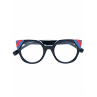 Fendi Eyewear Óculos gatinho - Azul