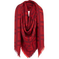 Fendi FF shawl - Vermelho