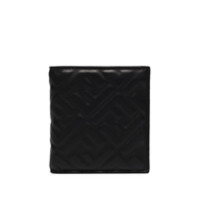 Fendi logo embossed billfold wallet - Preto
