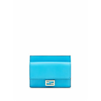 Fendi Porta-cartões com FF gravado - Azul