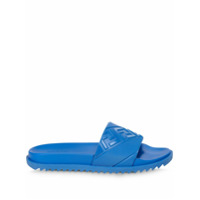 Fendi Slide com logo gravado - Azul