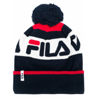 Fila Gorro com estampa de logo - Preto