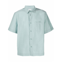 Filippa K Camisa Owen mangas curtas - Azul