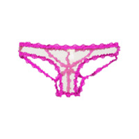 Fleur Du Mal Calcinha com renda - Rosa