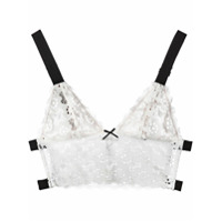 Fleur Du Mal Sutiã de renda - Branco