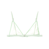 Fleur Du Mal Sutiã translúcido - Verde