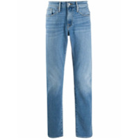 FRAME Calça jeans slim cintura alta - Azul