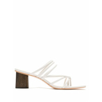 Framed Sandália Stripes on Feet - Branco