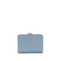 Furla Carteira com logo e zíper - Azul