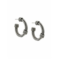 Gas Bijoux Ariane hoop earrings - Metálico