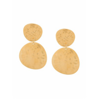 Gas Bijoux Diva double earrings - Dourado