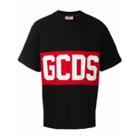 Gcds Camiseta com estampa de logo - Preto