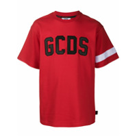 Gcds Camiseta com estampa de logo - Vermelho