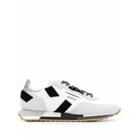 Ghoud Tênis com cadarço e recortes - Cinza