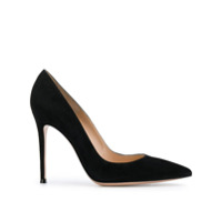 Gianvito Rossi Scarpin de couro - Preto