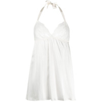 Gilda & Pearl Blusa Eva de seda - Branco