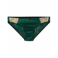 Gilda & Pearl Calcinha Gina de seda - Verde