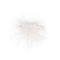 Gilda & Pearl Liga de seda Esme - Branco