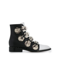 Givenchy Ankle boot com tiras - Preto
