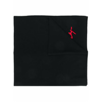 Givenchy Cachecol com logo bordado - Preto