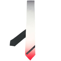 Givenchy colour-gradient silk tie - Branco