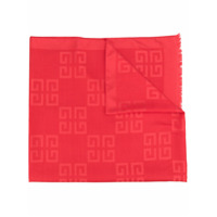 Givenchy Echarpe com logo - Vermelho