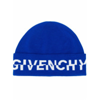 Givenchy Gorro com logo - Azul
