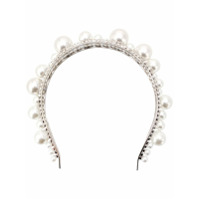 Givenchy Headband com aplicações - Prateado