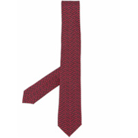 Givenchy jacquard logo silk tie - Preto
