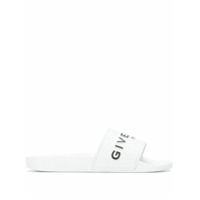 Givenchy Slide com logo - Branco
