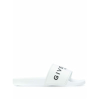 Givenchy Slide com logo gravado - Branco