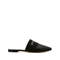 Givenchy Slipper Bedford com logo - Preto