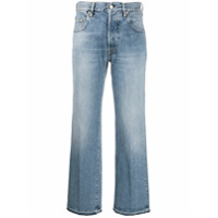 Golden Goose Calça jeans cintura alta - Azul