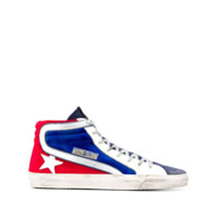 Golden Goose Tênis de cano alto - Vermelho