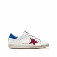 Golden Goose Tênis Superstar de couro - Branco