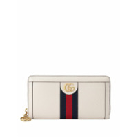 Gucci Carteira Ophidia com zíper - Branco