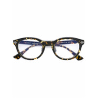 Gucci Eyewear Óculos de grau oval - Marrom