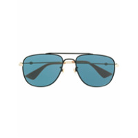 Gucci Eyewear Óculos de sol aviador - Azul