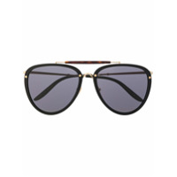 Gucci Eyewear Óculos de sol aviador - Preto