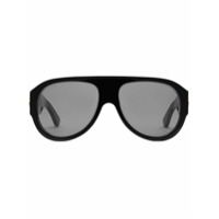 Gucci Eyewear Óculos de sol aviador - Preto