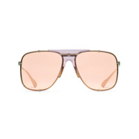 Gucci Eyewear Óculos de sol aviador - Rosa