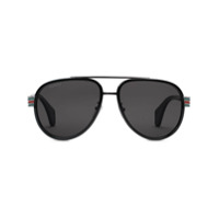 Gucci Eyewear Óculos de sol 'Aviator' - Preto