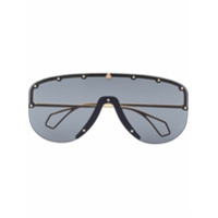 Gucci Eyewear Óculos de sol máscara - Cinza