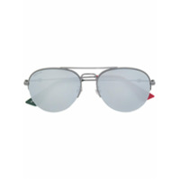 Gucci Eyewear Óculos de sol - Metálico