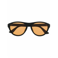 Gucci Eyewear Óculos de sol oval - Preto