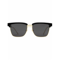 Gucci Eyewear Óculos de sol quadrado - Preto