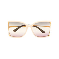 Gucci Eyewear Óculos de sol quadrado - Rosa