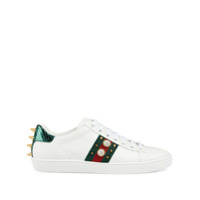 Gucci Tênis Ace com tachas - Branco
