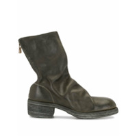 Guidi Ankle boot com zíper - Preto